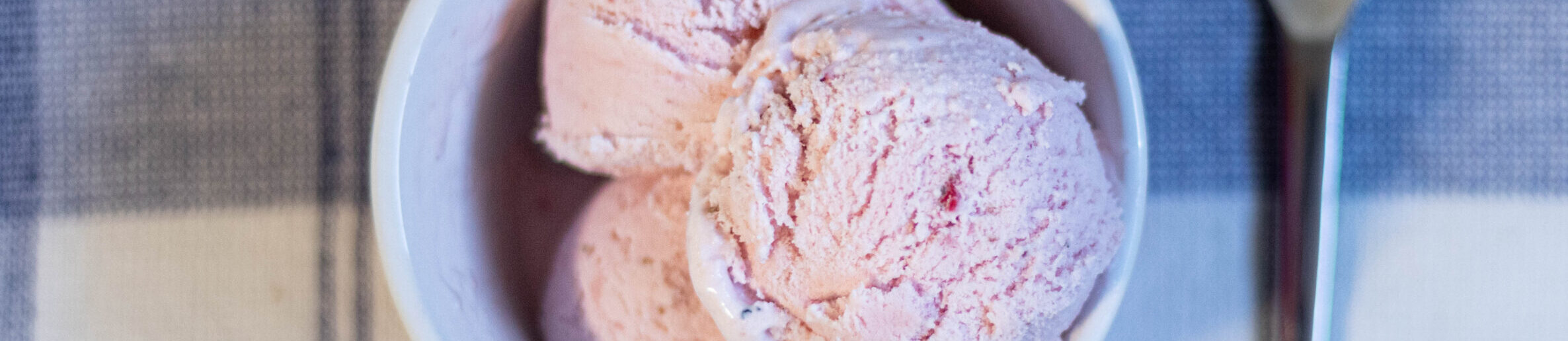 Homemade Strawberry Ice Cream