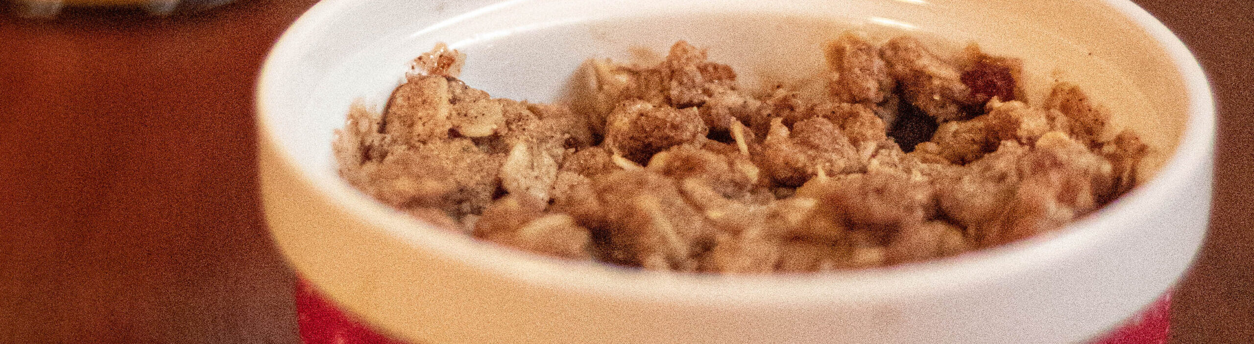 Ramekin Apple Crisp