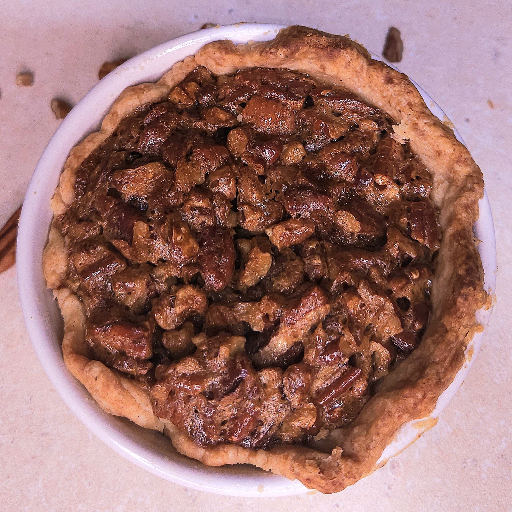 Ramekin Pecan Pies for Two